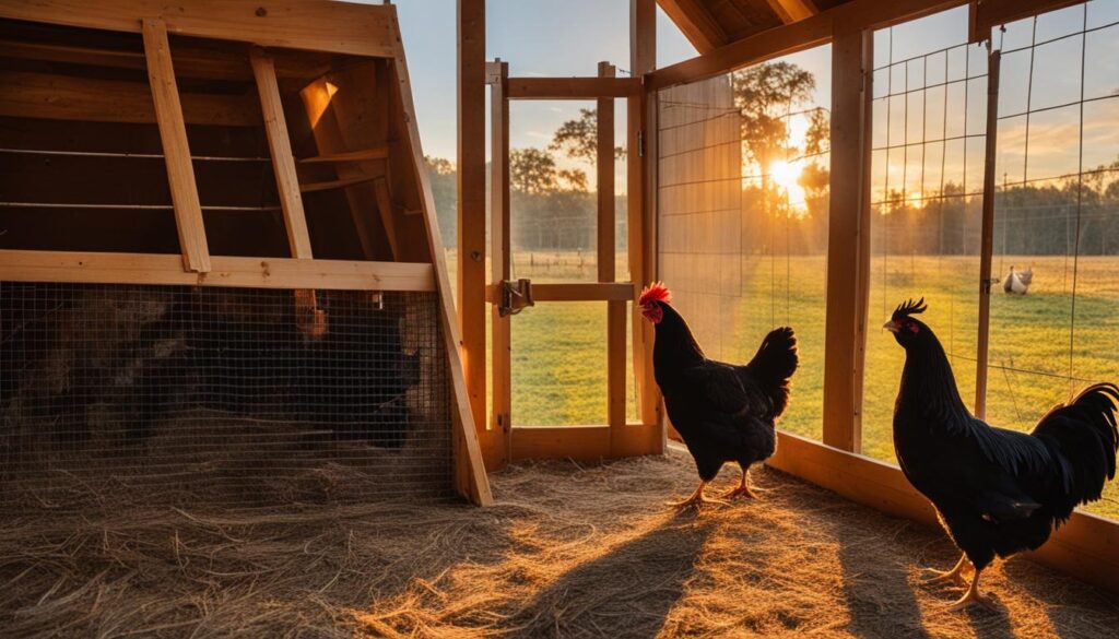 Black Orpington Pullet Coop Transition Black Orpington Pullet Coop Transition