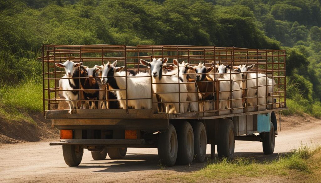 Safe Goat Loading Methods