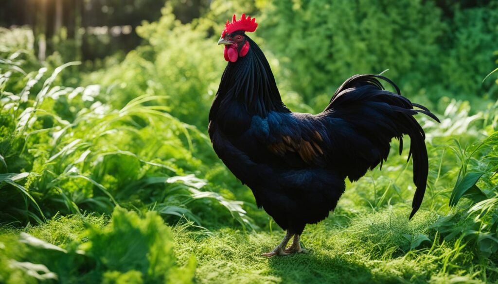 Asian Black Chicken Nutrition and Shelter Asian Black Chicken Nutrition and Shelter