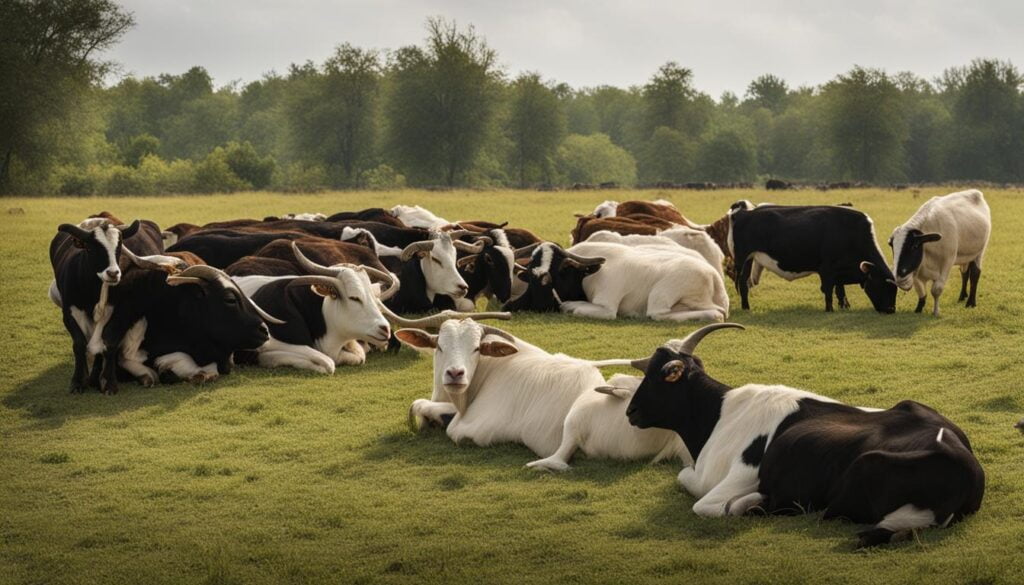 Behavioral benefits of calming goats Behavioral benefits of calming goats