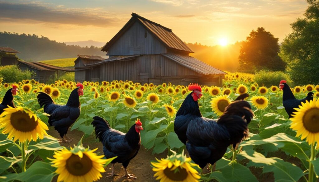 Integrating Asian Black Chickens on Organic Farm Integrating Asian Black Chickens on Organic Farm