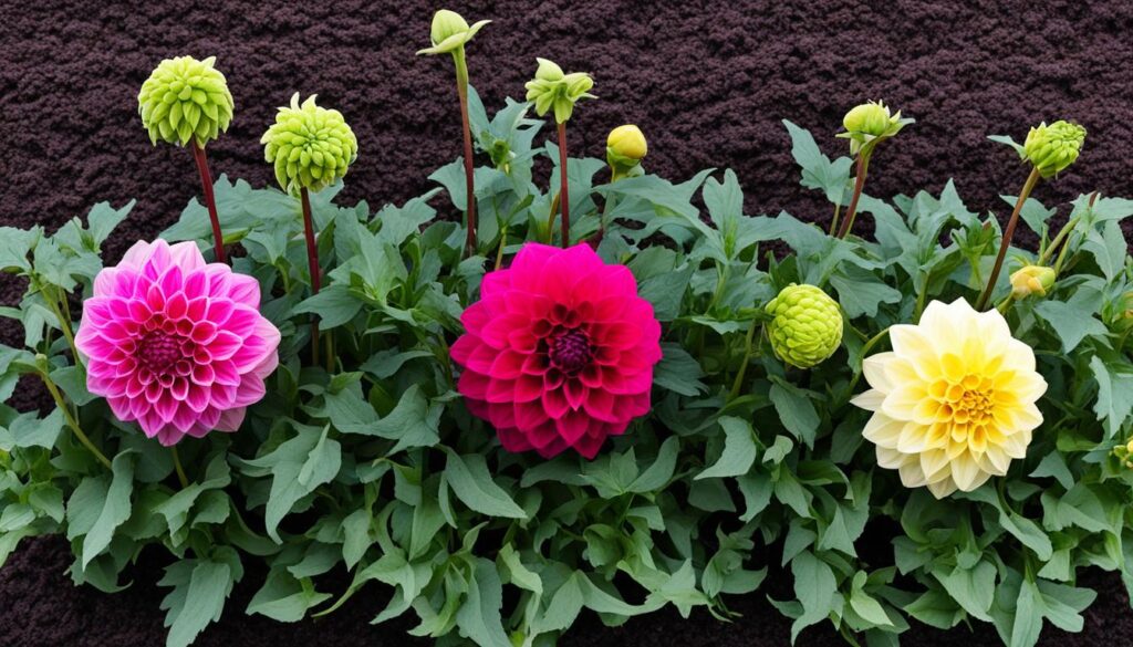 Dahlia Growth Stages