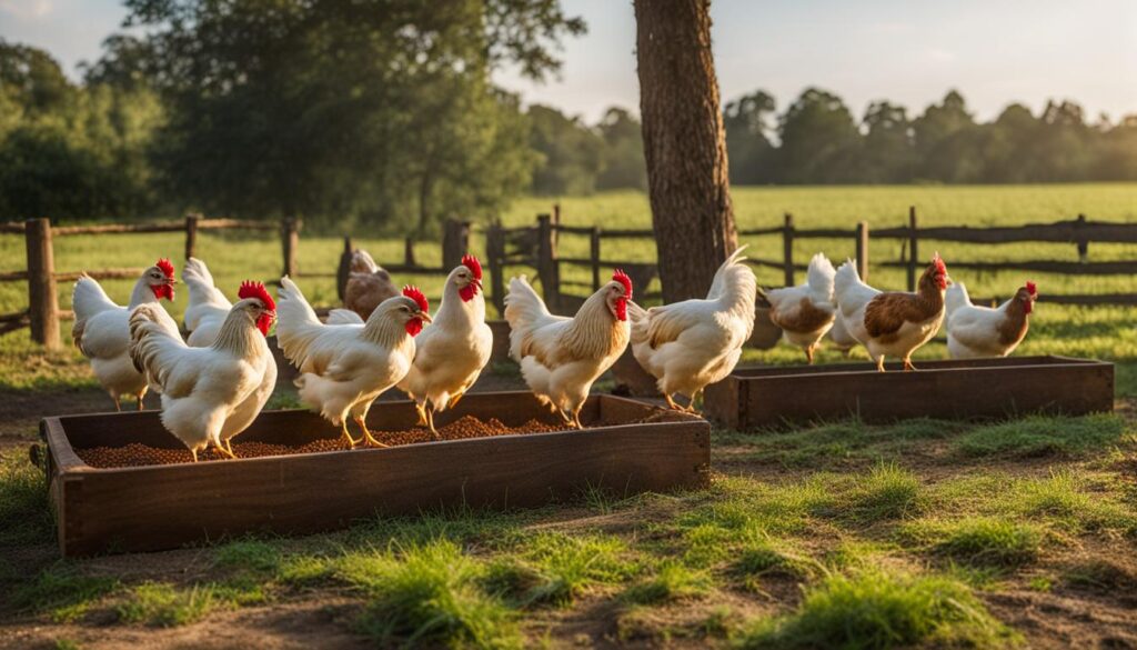 Deer Corn as Chicken Feed
