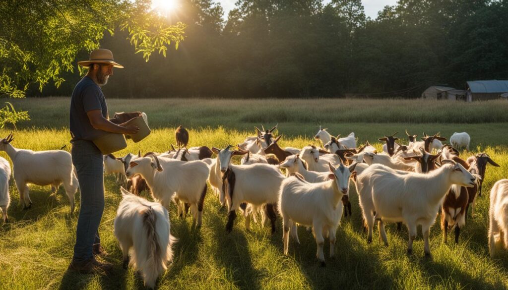 Integrating peanut hay into goat feed Integrating peanut hay into goat feed