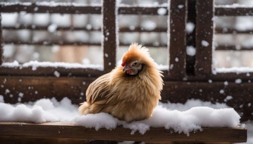 Silkie Chicken Cold Weather Adaption Silkie Chicken Cold Weather Adaption