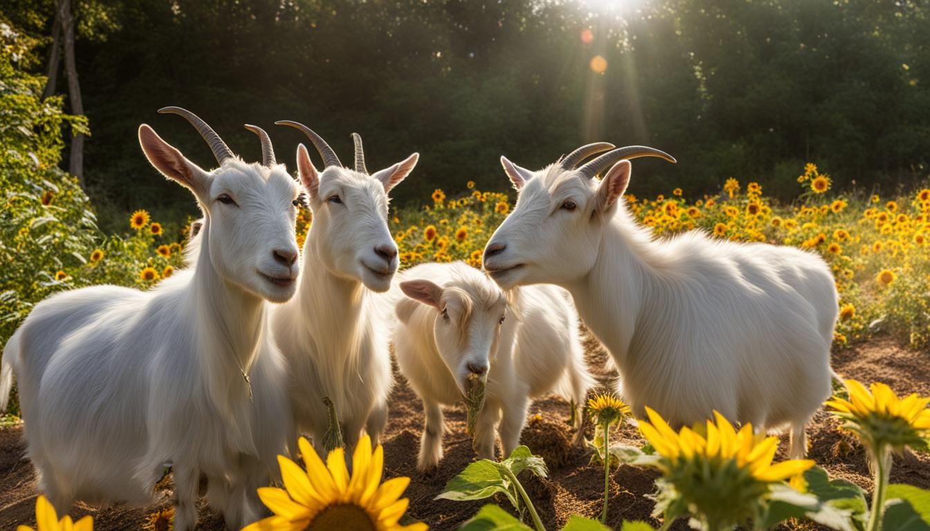 Feeding Goats My Guide on Sunflower Seeds