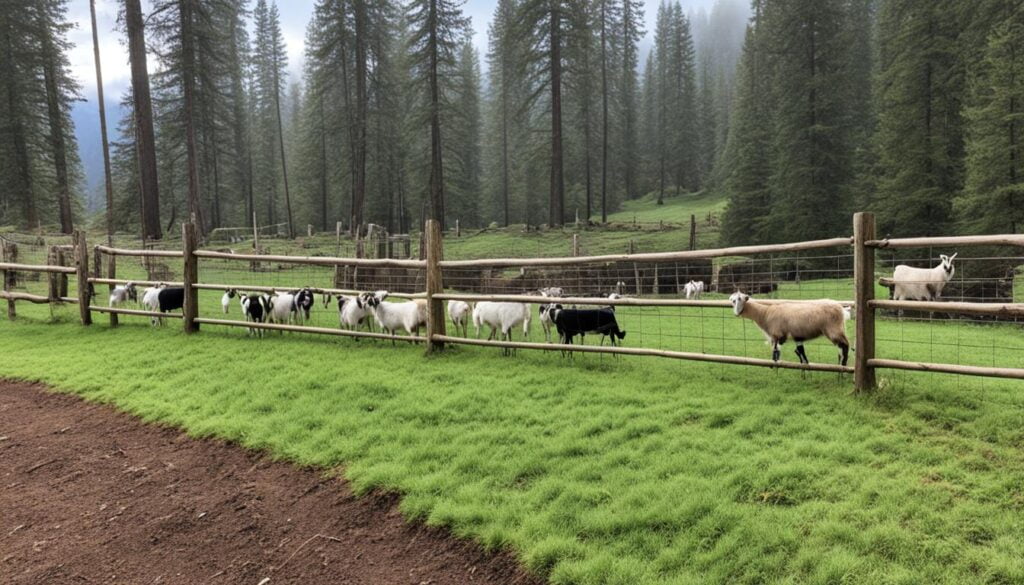 Fencing for goats Fencing for goats