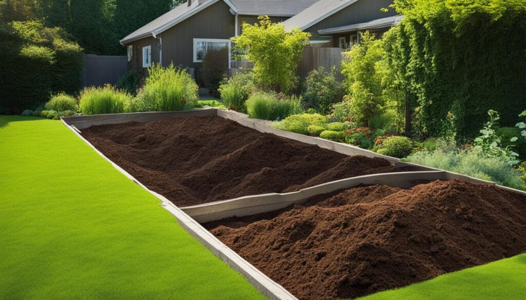 direct trench composting