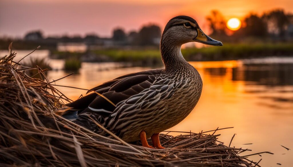 duck nesting behavior duck nesting behavior